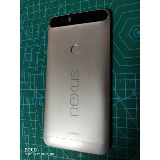 アンドロイド(ANDROID)のNexus 6P Silver 32GB Y!mobile(スマートフォン本体)