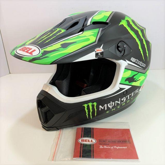 BELL - 激レア 2016 BELL MX-9 モンスターエナジー ヘルメット BELL - 激レア 2016 BELL MX-9 モンスターエナジー ヘルメット