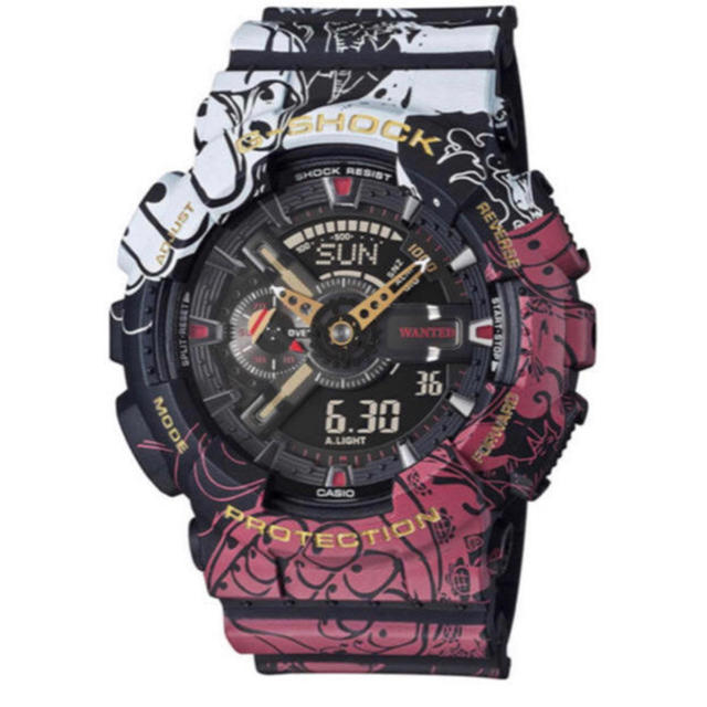 G-SHOCK ワンピース GA-110JOP-1A4JR ONEPIECE1分最大セット