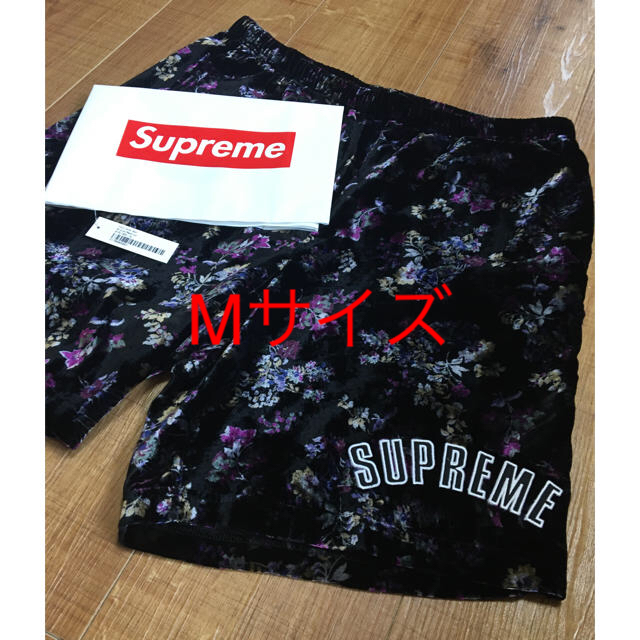 supreme floral velour halfpants ハーフパンツパンツ