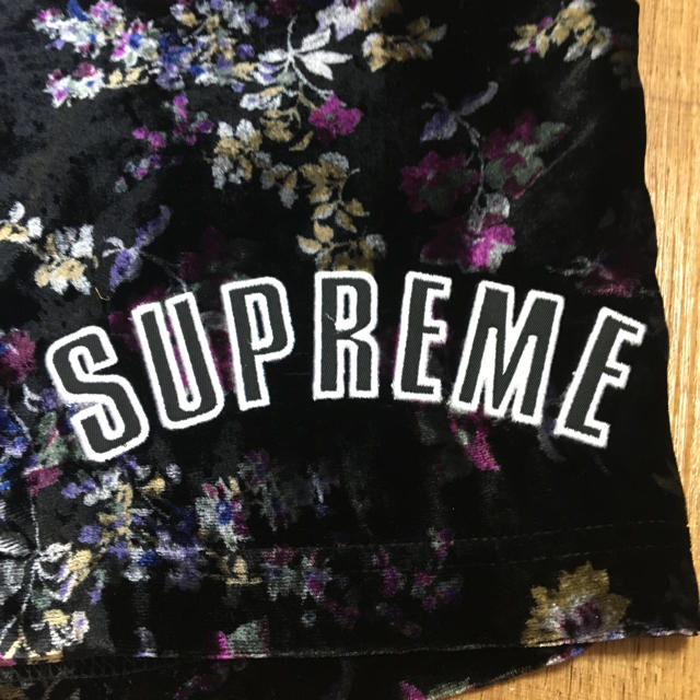 supreme floral velour halfpants ハーフパンツパンツ