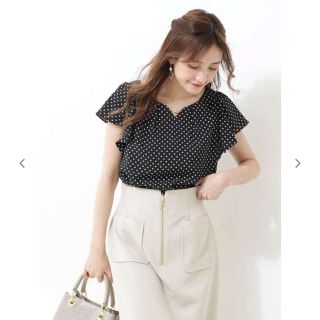 プロポーションボディドレッシング(PROPORTION BODY DRESSING)の【完売♡人気】ドットブラウス(シャツ/ブラウス(半袖/袖なし))