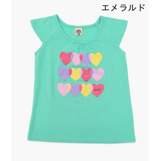 ANAP Kids(アナップキッズ)のANAPKIDS チュニック　シャツ　新品未使用 キッズ/ベビー/マタニティのキッズ服女の子用(90cm~)(Tシャツ/カットソー)の商品写真