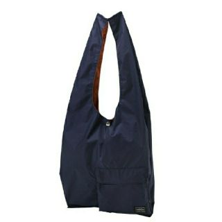 ポーター(PORTER)の【PORTERエコバッグ】GROCERY BAG(GMS) ネイビー【新品】(エコバッグ)