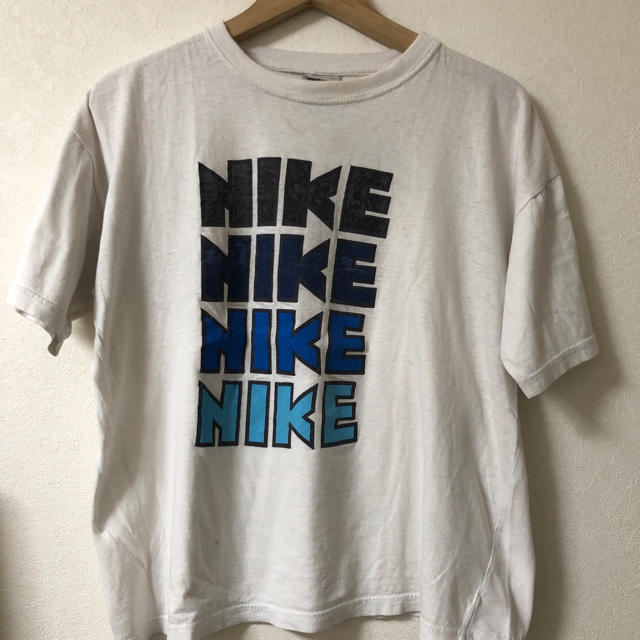 NIKE(ナイキ)のNIKE Tシャツ 銀タグ カマボコ プリント カットソー レディースのトップス(Tシャツ(半袖/袖なし))の商品写真