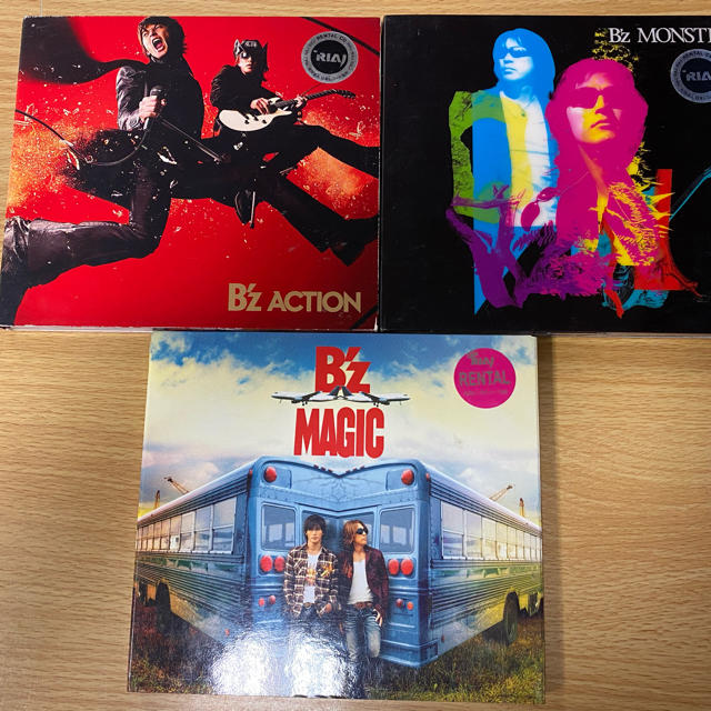 B'z アルバム３枚　MONSTER他 エンタメ/ホビーのCD(ポップス/ロック(邦楽))の商品写真