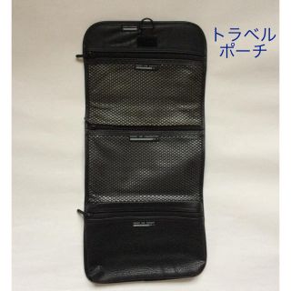 トラベルポーチ 黒(旅行用品)