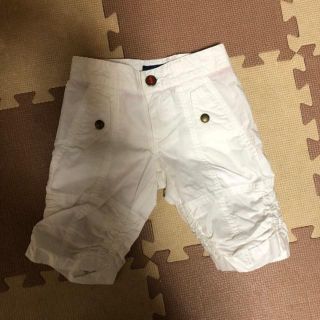 ラルフローレン(Ralph Lauren)の美品★６１ラルフローレンの白のパンツ　１１０★険：バーバリー・ダブルB(パンツ/スパッツ)