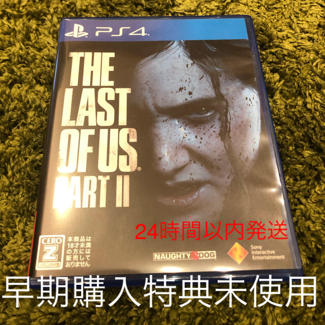 PlayStation4(プレイステーション4)のThe Last of Us 2 ラスト オブ アス2 コード未使用 PS4 エンタメ/ホビーのゲームソフト/ゲーム機本体(家庭用ゲームソフト)の商品写真