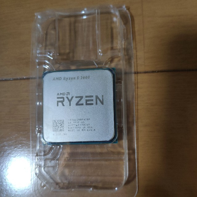 【新品未使用CPU】CPU AMD Ryzen5 2600 3.4-3.9GHz