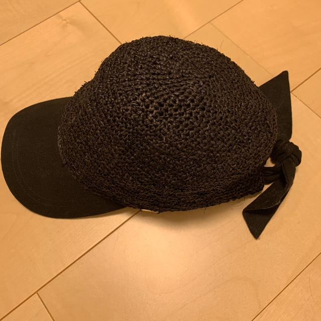 CIAOPANIC TYPY(チャオパニックティピー)のciaopanic typy ラフィア　後ろリボンキャップ レディースの帽子(キャップ)の商品写真