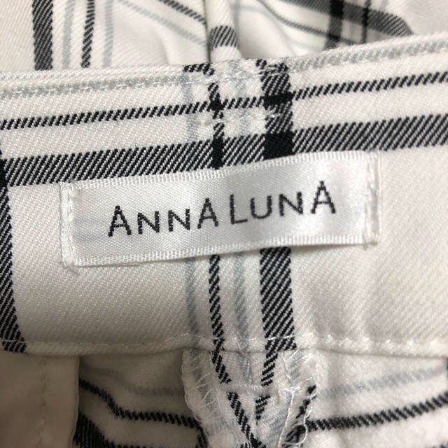 ANNA LUNA(アンナルナ)のチェックパンツ レディースのパンツ(カジュアルパンツ)の商品写真