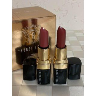 ボビイブラウン(BOBBI BROWN)の【値下げ】未使用　ボビイ ブラウン　パーティーリップス　ミニリップカラー　2色(口紅)