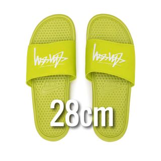 ナイキ(NIKE)のSTUSSY×NIKE SLIDE SANDALS ナイキ べナッシ(サンダル)