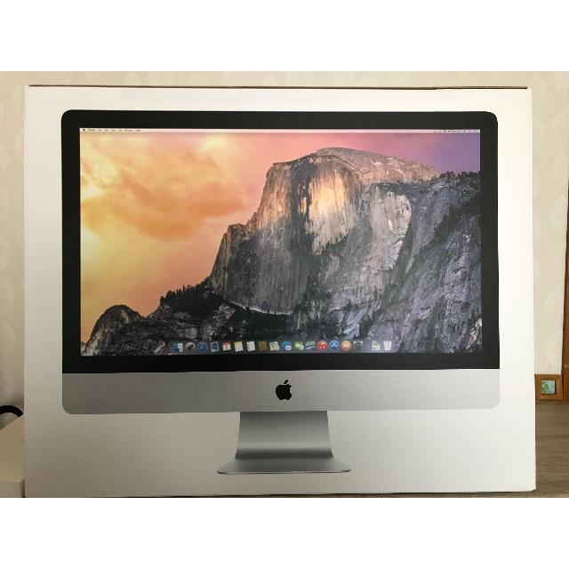 Apple(アップル)の【美品】iMac Retina 5K 27-inch Late 2014 スマホ/家電/カメラのPC/タブレット(デスクトップ型PC)の商品写真