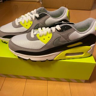 ナイキ(NIKE)のナイキ エアマックス90 イエロー 26.5cm(スニーカー)