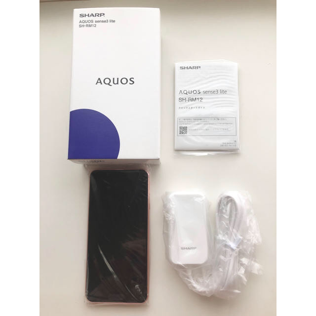 高額売筋】 AQUOS - AQUOS sense3 lite ライトカッパー 64 GB SIM ...