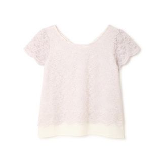 プロポーションボディドレッシング(PROPORTION BODY DRESSING)の【CanCam 5月号掲載】ストレッチレースバックリボンブラウス♡ローズピンク(シャツ/ブラウス(半袖/袖なし))