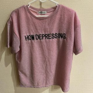 ウィゴー(WEGO)の再値下げ‼️ キラキラTシャツ(Tシャツ(半袖/袖なし))