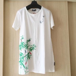 ドラッグストアーズ(drug store's)のdrug store's Tシャツ　ホワイト　白　ワンピース(Tシャツ(半袖/袖なし))