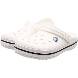 クロックス(crocs)のcrocs Crocband Clog ホワイト クロックバンド 26cm(サンダル)