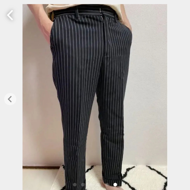 UNUSED(アンユーズド)の売り切り価格　NEONSIGN stripe slacks  ネオンサイン メンズのパンツ(スラックス)の商品写真