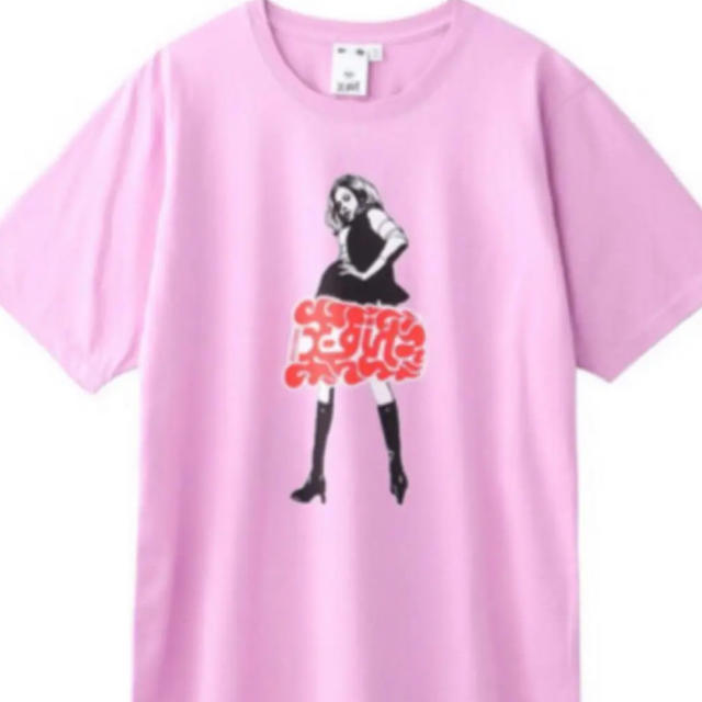 HYSTERIC GLAMOUR(ヒステリックグラマー)のヒステリックグラマー×エックスガール Tシャツ レディースのトップス(Tシャツ(半袖/袖なし))の商品写真