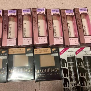 マキアージュ(MAQuillAGE)のRyu様専用マキアージュ　ファンデーションとプリマヴィスタ下地セット(ファンデーション)