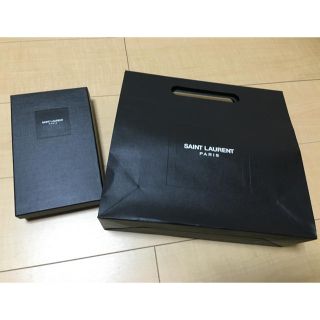 サンローラン(Saint Laurent)のSAINT LAURENTショップ袋と箱(ショップ袋)