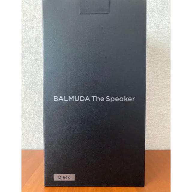 BALMUDA(バルミューダ)のBALMUDA The Speaker M01A-BK スマホ/家電/カメラのオーディオ機器(スピーカー)の商品写真