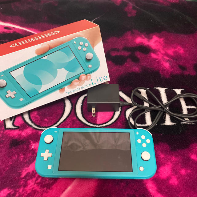 美品】Nintendo Switch Lite ターコイズ - 家庭用ゲーム機本体