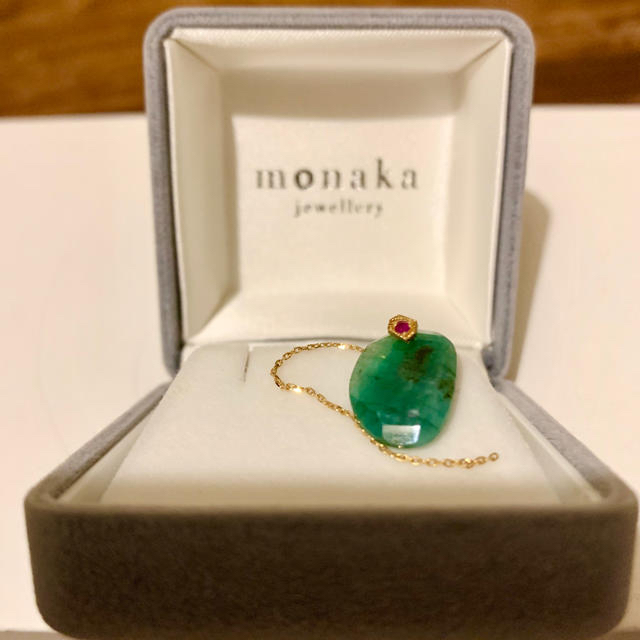 H.P.FRANCE(アッシュペーフランス)のmonaka jewellery モナカジュエリー 天然石ピアス 片耳用 レディースのアクセサリー(ピアス)の商品写真