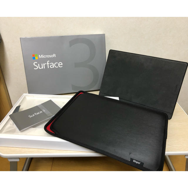 Microsoft(マイクロソフト)のSurface3 & タイプカバー スマホ/家電/カメラのPC/タブレット(ノートPC)の商品写真