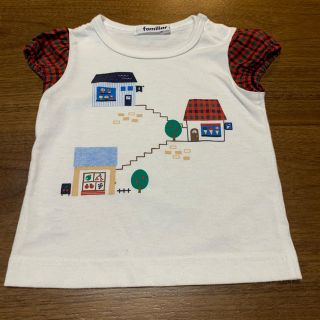 ファミリア(familiar)のファミリア　半袖Tシャツ　80(Ｔシャツ)