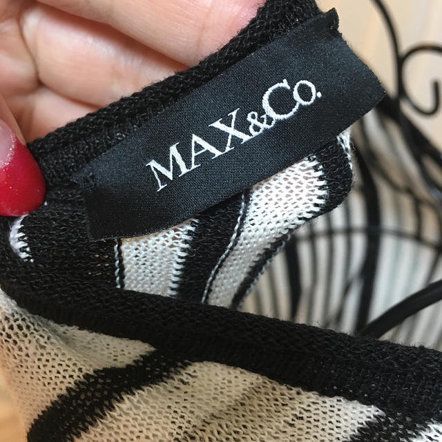 Max & Co.(マックスアンドコー)のMax&Co. マックスアンドコー サマーニット レディースのトップス(ニット/セーター)の商品写真