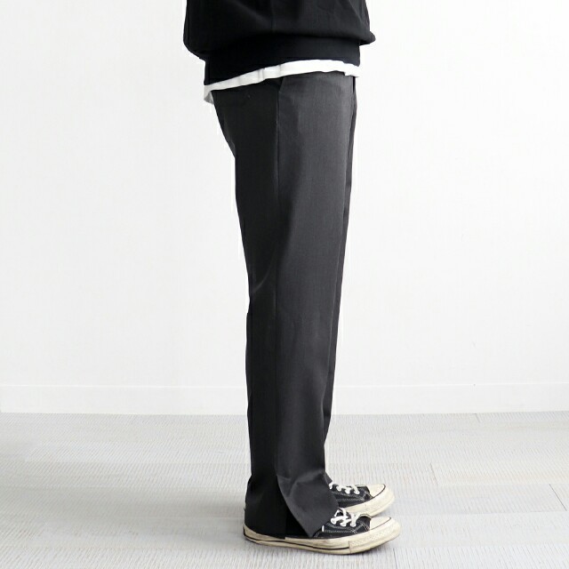 AURALEE wool silk slacks ウール シルク スラックス AURALEE wool silk slacks ウール シルク スラックス