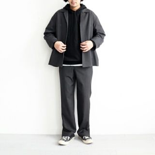 コモリ(COMOLI)のAURALEE wool silk slacks ウール シルク スラックス(スラックス)