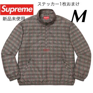 シュプリーム(Supreme)の【新品】supreme Track Half Zip Pullover  M(ナイロンジャケット)