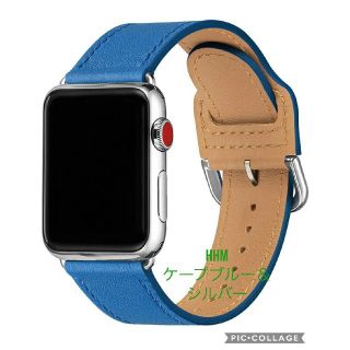 アップルウォッチ(Apple Watch)の【新品】38/40㎜ Apple Watch用 ベルト 本革 レザー(その他)