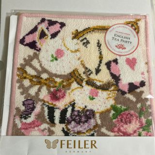 フェイラー(FEILER)の桃② 訳ありフェイラー  イングリッシュティーパーティー(ハンカチ)