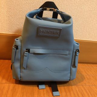 【未使用】HUNTER ハンター ラバーコーティングレザーリュック