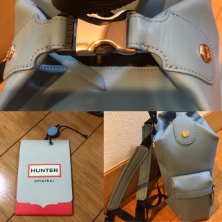 HUNTER - 専用!HUNTER ハンター ラバーコーティングレザーリュックの