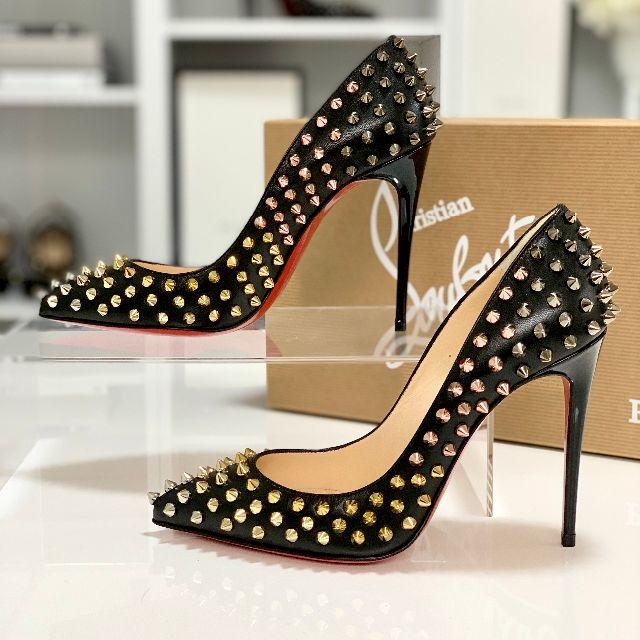 クリスチャンルブタン　Christian louboutin スパイク　パンプス