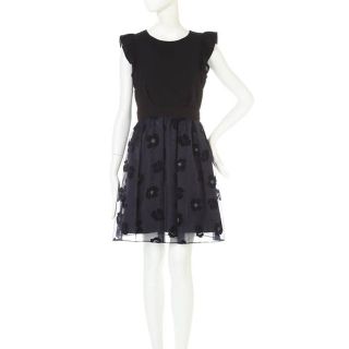 ジルバイジルスチュアート(JILL by JILLSTUART)の新品未使用　GLIT ORGANZY ONE PIECE ワンピ(ミニワンピース)