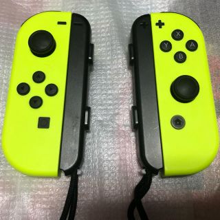 ニンテンドースイッチ(Nintendo Switch)の任天堂Switch Joy-Con L/R ネオンイエロー(その他)