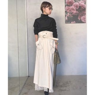 アメリヴィンテージ(Ameri VINTAGE)の【新品】AMERI WORK LAYERED SKIRT(ロングスカート)