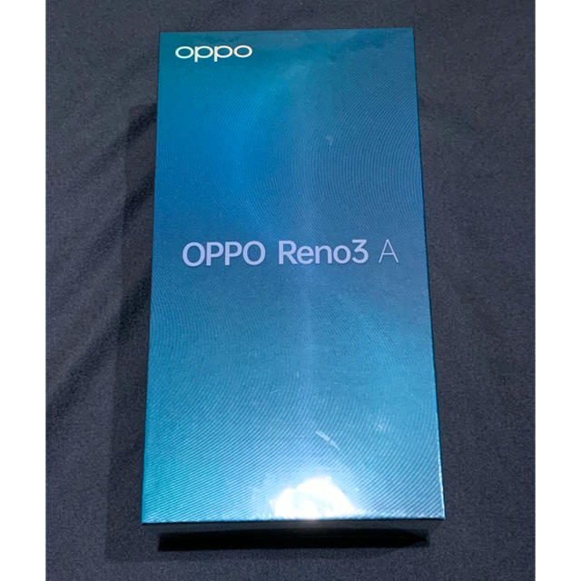 ☆新品未開封☆OPPO Reno3 A 本体 ブラック SIMフリー