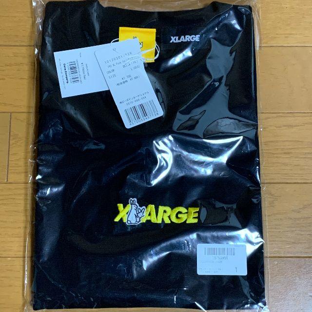 Lサイズ FR2 XLARGE Fxxk Icon Tee2 ブラック 1