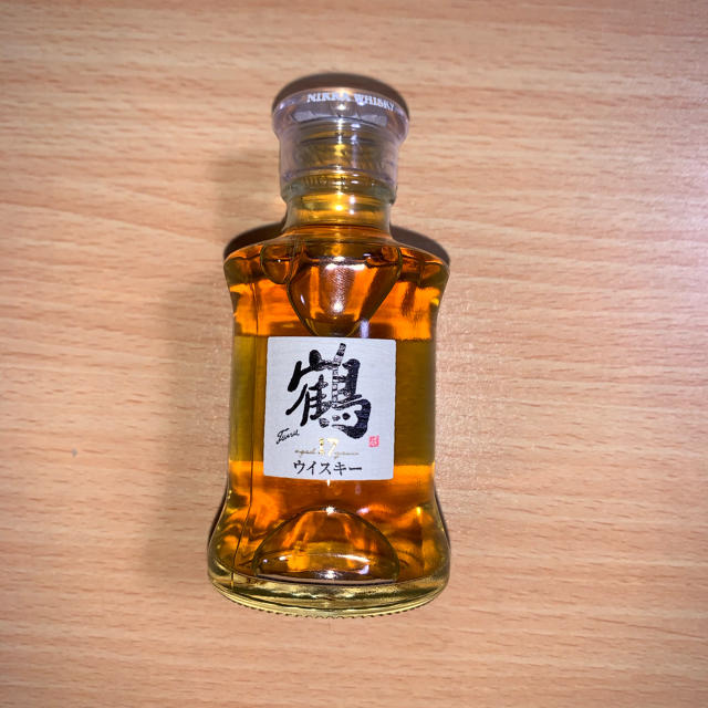 ニッカウヰスキー(ニッカウイスキー)の鶴　17年　50ml  ニッカ(未開封) 食品/飲料/酒の酒(ウイスキー)の商品写真