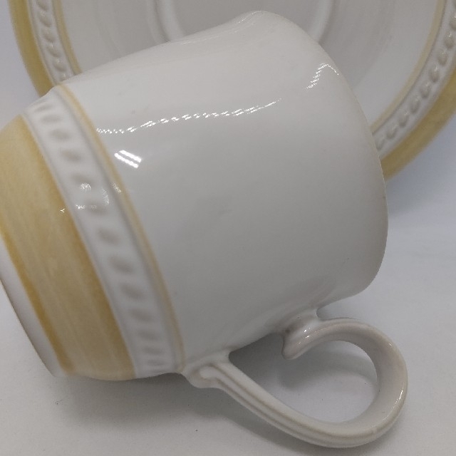 Noritake(ノリタケ)の商談中。NORITAKE stoneware カップ&ソーサー2客セット インテリア/住まい/日用品のキッチン/食器(食器)の商品写真